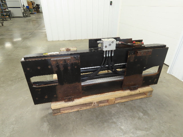 Adjustable Forklift Fork Spreader 11' Max Width Lumber Extra Wide Class 3 7000Lb