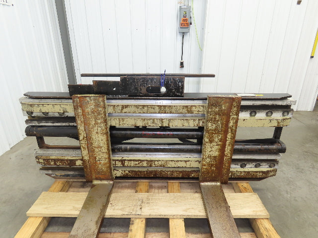 Adjustable Forklift Fork Spreader 11' Max Width Lumber Extra Wide Class 3 7000Lb