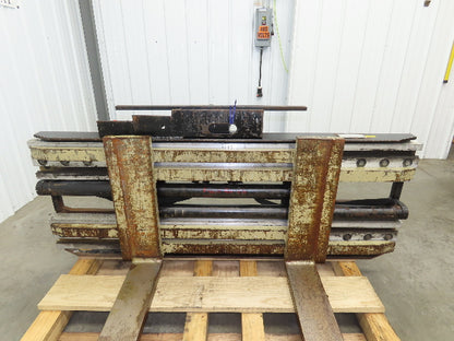 Adjustable Forklift Fork Spreader 11' Max Width Lumber Extra Wide Class 3 7000Lb