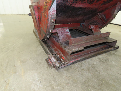 McCullough Wright Self Dumping Hopper 1/4" Yard 4000lb 2 Ton 7 Gauge Bin