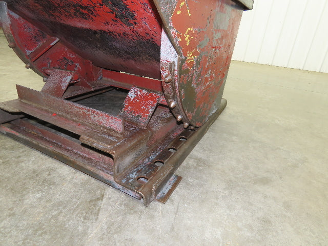 McCullough Wright Self Dumping Hopper 1/4" Yard 4000lb 2 Ton 7 Gauge Bin