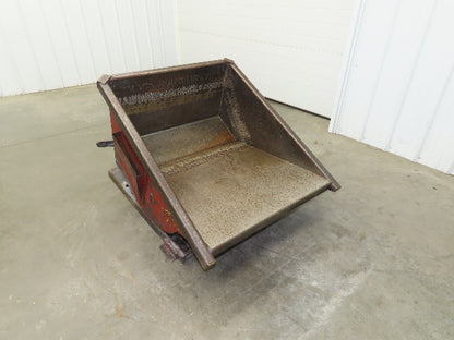 McCullough Wright Self Dumping Hopper 1/4" Yard 4000lb 2 Ton 7 Gauge Bin