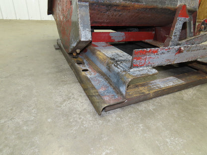 McCullough Wright Self Dumping Hopper 1/4" Yard 4000lb 2 Ton 7 Gauge Bin