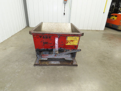 McCullough Wright Self Dumping Hopper 1/4" Yard 4000lb 2 Ton 7 Gauge Bin
