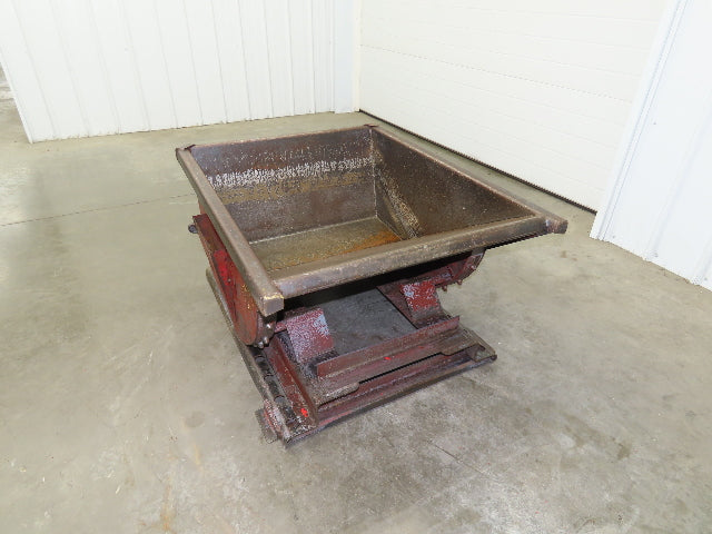 McCullough Wright Self Dumping Hopper 1/4" Yard 4000lb 2 Ton 7 Gauge Bin