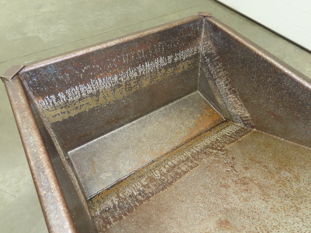 McCullough Wright Self Dumping Hopper 1/4" Yard 4000lb 2 Ton 7 Gauge Bin
