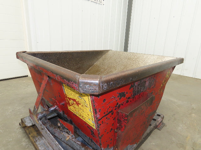 McCullough Wright Self Dumping Hopper 1/4" Yard 4000lb 2 Ton 7 Gauge Bin
