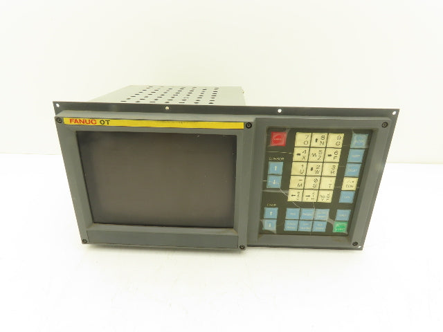 Fanuc OT Series A02B-0083-C101 Operator Control Panel 9" Monitor A61L-0001-0086