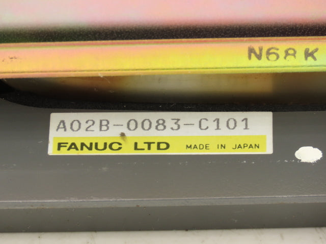 Fanuc OT Series A02B-0083-C101 Operator Control Panel 9" Monitor A61L-0001-0086