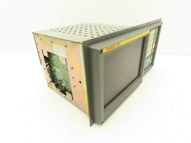 Fanuc OT Series A02B-0083-C101 Operator Control Panel 9" Monitor A61L-0001-0086