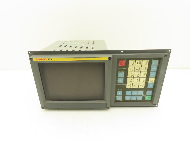 Fanuc OT Series A02B-0083-C101 Operator Control Panel 9" Monitor A61L-0001-0086