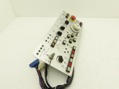 Fanuc A860-0201-T001 HMI Pushbutton Pulse Generator Operator Control Panel