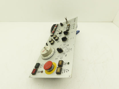 Fanuc A860-0201-T001 HMI Pushbutton Pulse Generator Operator Control Panel