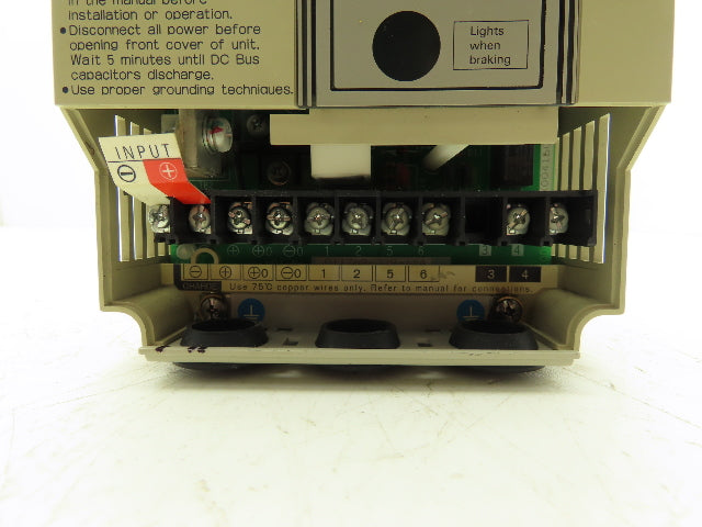 Yaskawa CDBR-4045B Dynamic Braking Module 400VDC 18A 45kW