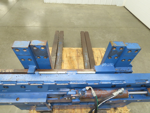Rightline Lift Truck 48" Forks Attachment Single-Double Pallet Handler Class 2