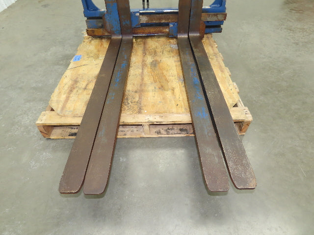 Rightline Lift Truck 48" Forks Attachment Single-Double Pallet Handler Class 2