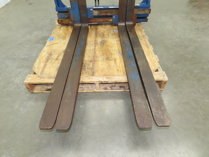 Rightline Lift Truck 48" Forks Attachment Single-Double Pallet Handler Class 2