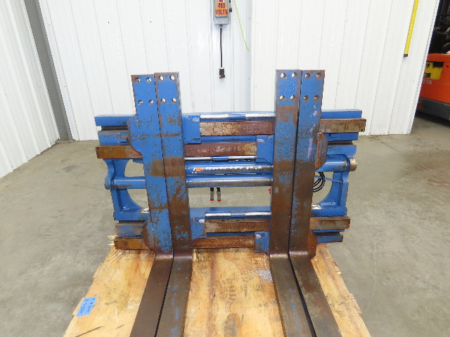 Rightline Lift Truck 48" Forks Attachment Single-Double Pallet Handler Class 2