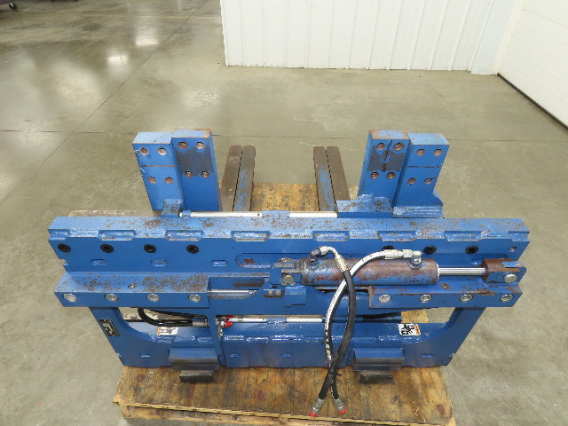 Rightline Lift Truck 48" Forks Attachment Single-Double Pallet Handler Class 2