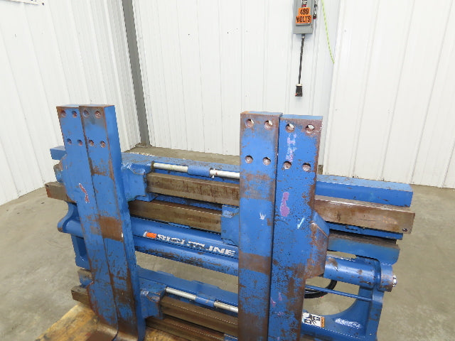 Rightline Lift Truck 48" Forks Attachment Single-Double Pallet Handler Class 2