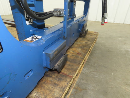 Rightline Lift Truck 48" Forks Attachment Single-Double Pallet Handler Class 2