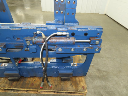 Rightline Lift Truck 48" Forks Attachment Single-Double Pallet Handler Class 2