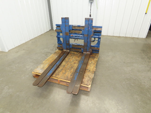 Rightline Lift Truck 48" Forks Attachment Single-Double Pallet Handler Class 2