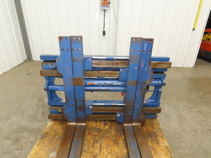 Rightline Lift Truck 48" Forks Attachment Single-Double Pallet Handler Class 2