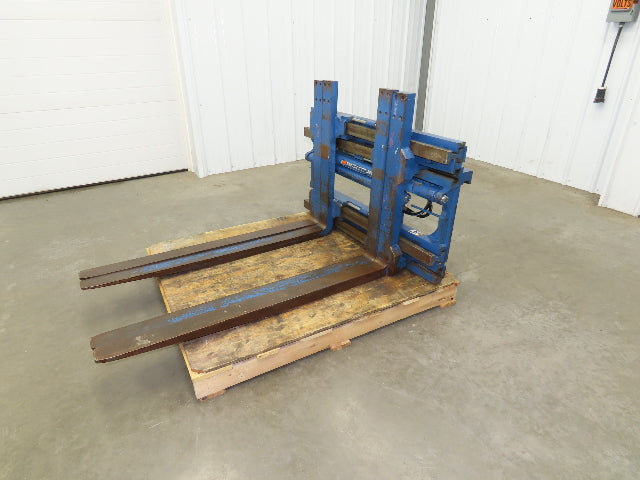 Rightline Lift Truck 48" Forks Attachment Single-Double Pallet Handler Class 2