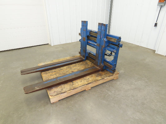 Rightline Lift Truck 48" Forks Attachment Single-Double Pallet Handler Class 2