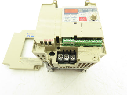Yaskawa CIMR-J7AM40P7 GPD 305/J7 AC Variable Frequency Drive .75kW 380-460V 3.4A