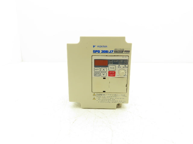 Yaskawa CIMR-J7AM40P7 GPD 305/J7 AC Variable Frequency Drive .75kW 380-460V 3.4A