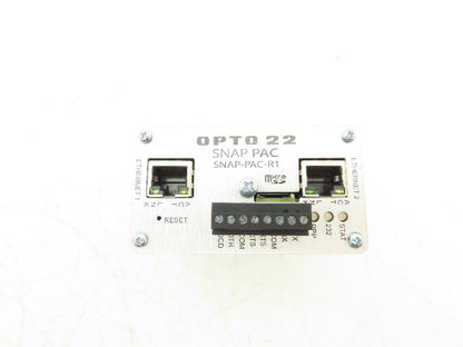 OPTO 22 SNAP-PAC-R1 Rack Mount Programmable Automation Controller w/Ethernet