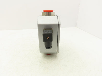 Lake M4S-7WD-05EPR Variable Area Flow Monitor 6000 PSI 5 GPM 125-250 VAC/VDC