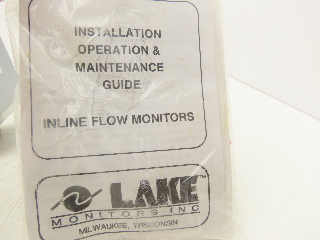 Lake M4S-7WD-05EPR Variable Area Flow Monitor 6000 PSI 5 GPM 125-250 VAC/VDC