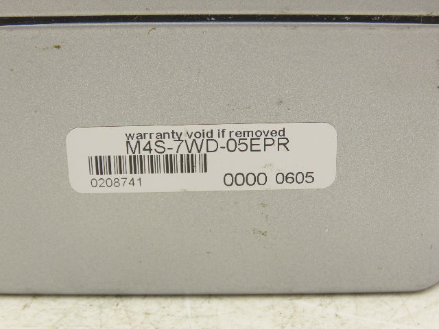 Lake M4S-7WD-05EPR Variable Area Flow Monitor 6000 PSI 5 GPM 125-250 VAC/VDC