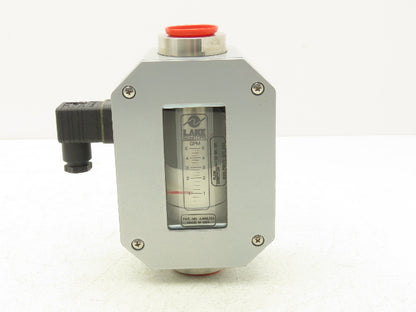 Lake M4S-7WD-05EPR Variable Area Flow Monitor 6000 PSI 5 GPM 125-250 VAC/VDC