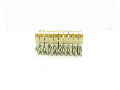 OPTO 22 SNAP-IAC5 4-Ch 90-140 VAC/VDC Digital Discrete Input Module Lot of 10