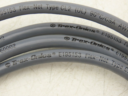 Mesco 60209 Trex-Onics Device Net Cable Assembly 3 Meters Length Rev C Lot of 3