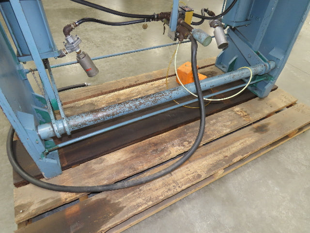 RMT Pneumatic Metal Shear 11 Gauge 1/8" Sheet 48" Width Air Powered Foot Pedal