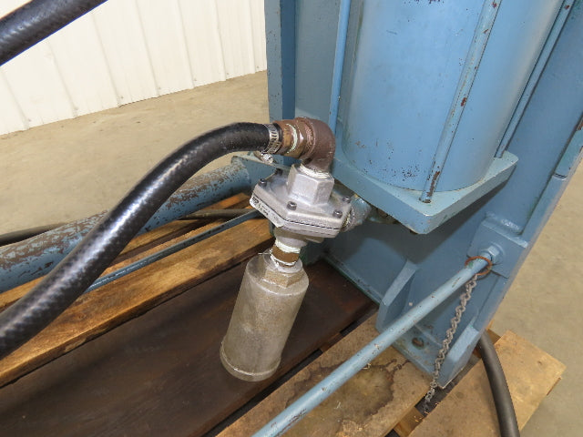RMT Pneumatic Metal Shear 11 Gauge 1/8" Sheet 48" Width Air Powered Foot Pedal