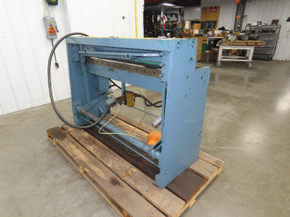 RMT Pneumatic Metal Shear 11 Gauge 1/8" Sheet 48" Width Air Powered Foot Pedal