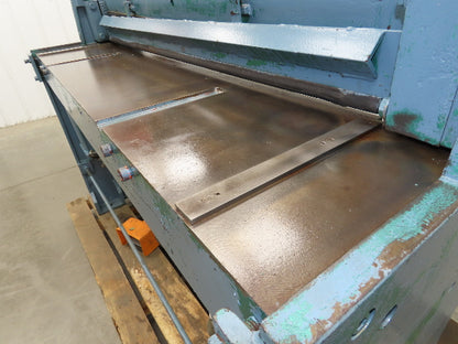 RMT Pneumatic Metal Shear 11 Gauge 1/8" Sheet 48" Width Air Powered Foot Pedal