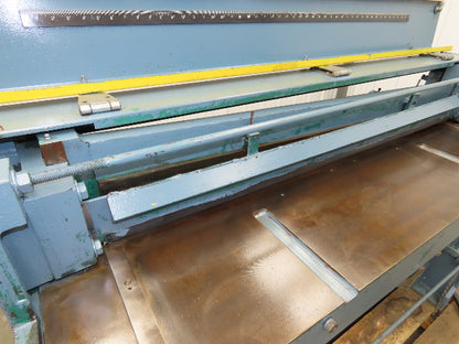 RMT Pneumatic Metal Shear 11 Gauge 1/8" Sheet 48" Width Air Powered Foot Pedal
