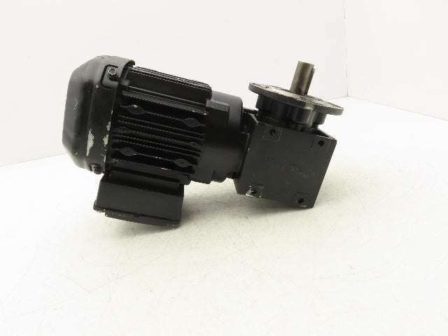 Sew-Eurodrive WF20DRS71S4 Gearmotor 14.3 Ratio 21-126 RPM .25Hp 230/460V 3PH