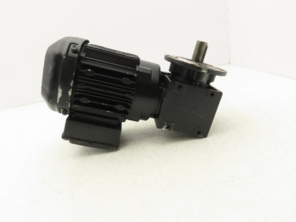 Sew-Eurodrive WF20DRS71S4 Gearmotor 14.3 Ratio 21-126 RPM .25Hp 230/460V 3PH