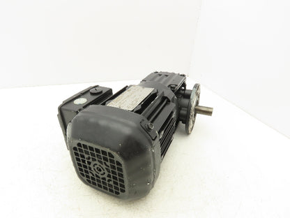 Sew-Eurodrive WF20DRS71S4 Gearmotor 14.3 Ratio 21-126 RPM .25Hp 230/460V 3PH