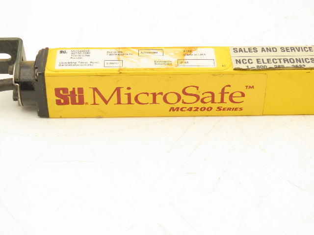 STI MC4228XE MicroSafe MC4200 Series Safety Light Curtain Transmitter 28"
