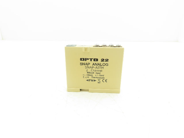 OPTO 22 SNAP-AITM Analog Input Module 2 Channels -150mV to +150mV Thermocouple