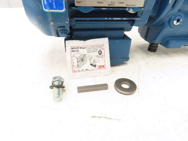 Sew-Eurodrive SA47DRS71S4 Gearmotor 8.5 RPM .33Hp 230/460V Hollow Shaft 201:1